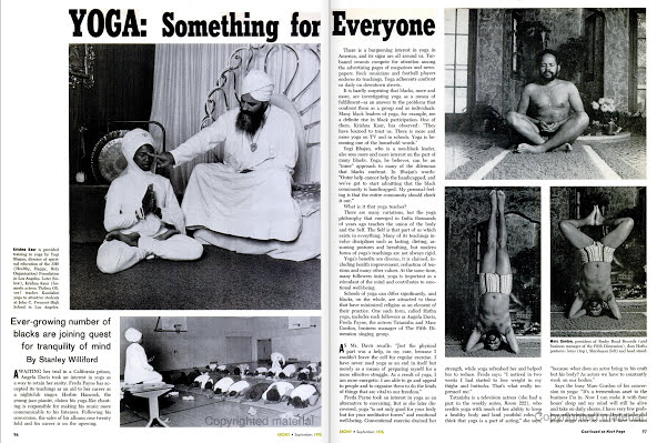 A Brief History of Black Yogis in America - Part 1 of 3